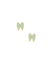 Screwback Stud Earrings - Finley Bow