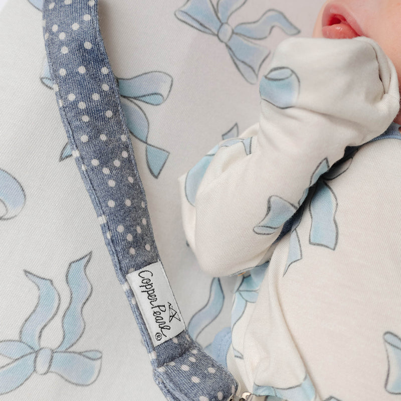 Copper Pearl Binky Clips | Gemma In Tan