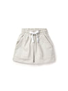 Stitch Pocket Jersey Short - Light Heather Grey