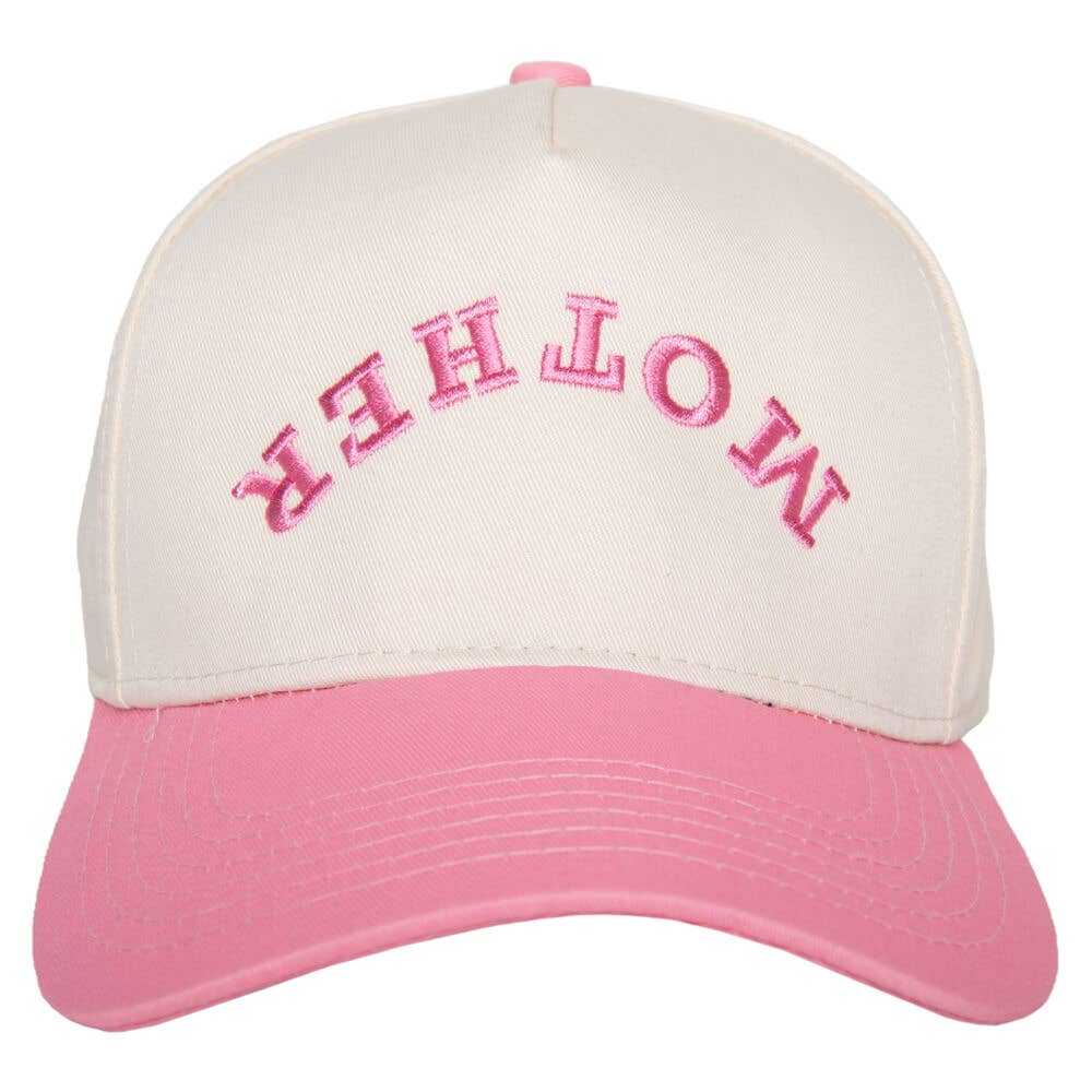 MOTHER Upside Down Two-Toned Vintage Hat