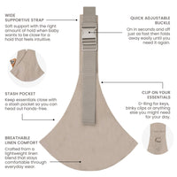Everyday Sling Carrier - Taupe