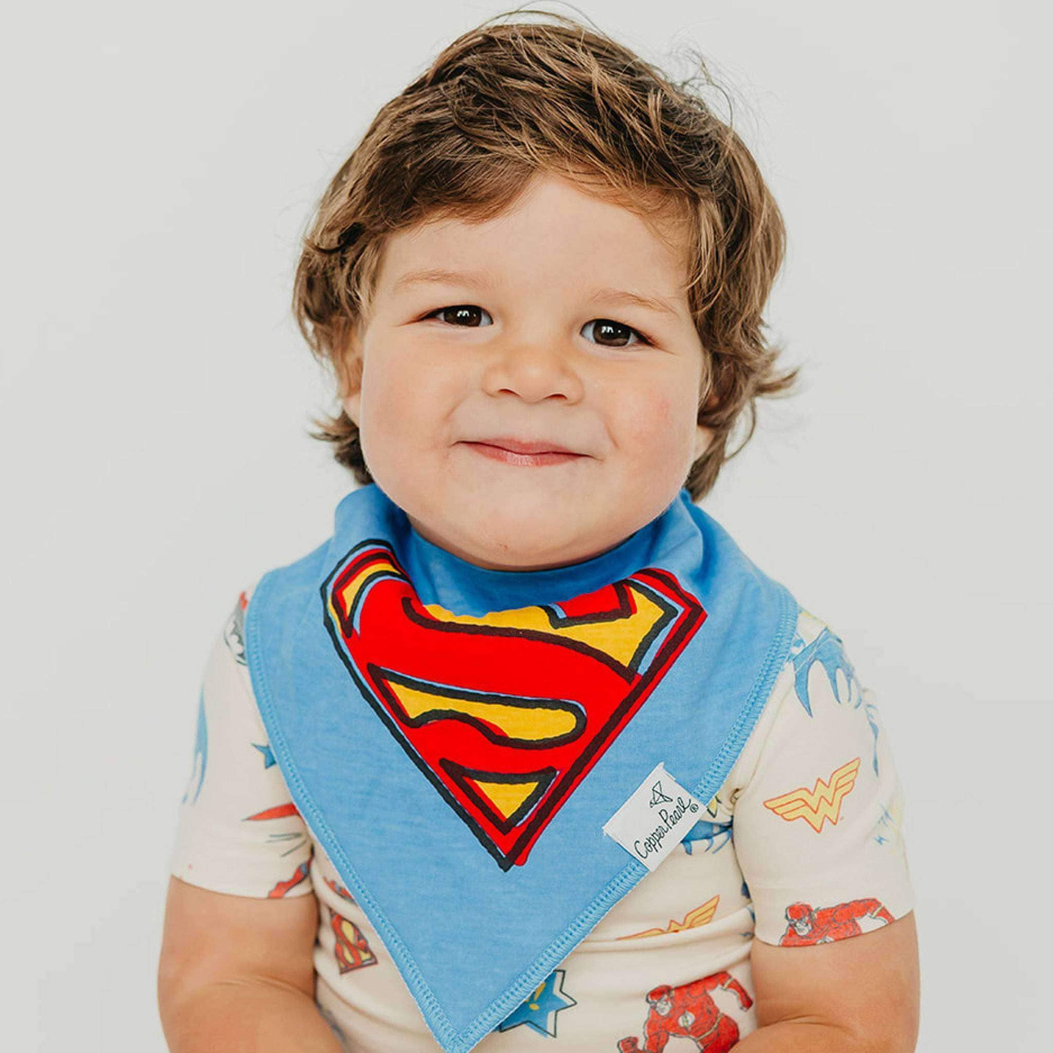 Baby Bandana Bibs - Justice League