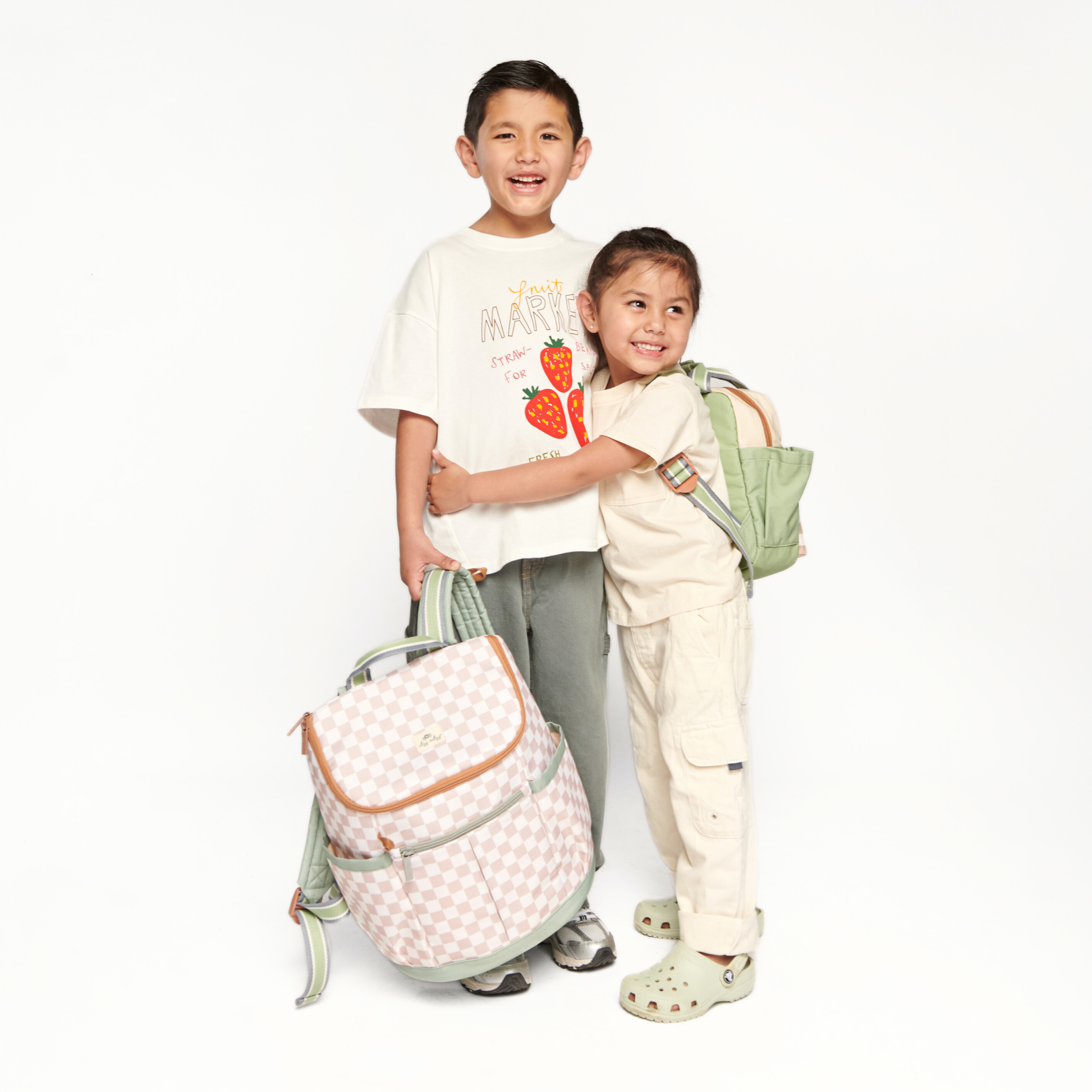 Itzy Explorer™ Big Kids Backpack: Ribbons + Roses