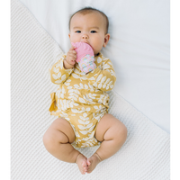 Itzy Mitt™ Silicone Teething Mitts: Bow