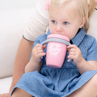 Sip Me Baby Happy Sippy Cup: Pink