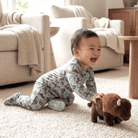 Zipper Footie | Buffalo Bill