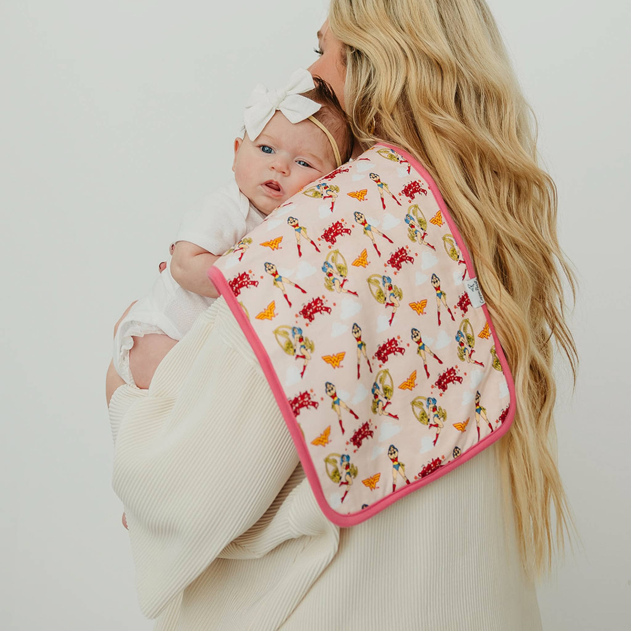 Premium Burp Cloths - Wonder Woman