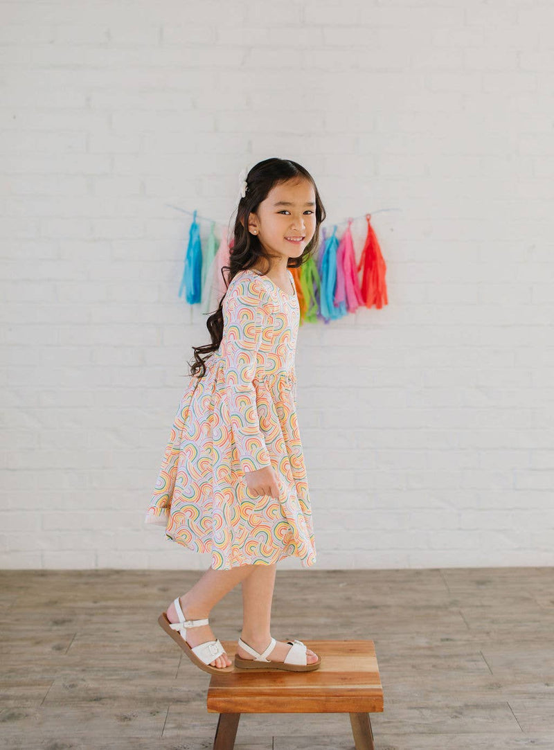 Ollie Jay Gwendolyn Dress in Primary Rainbow