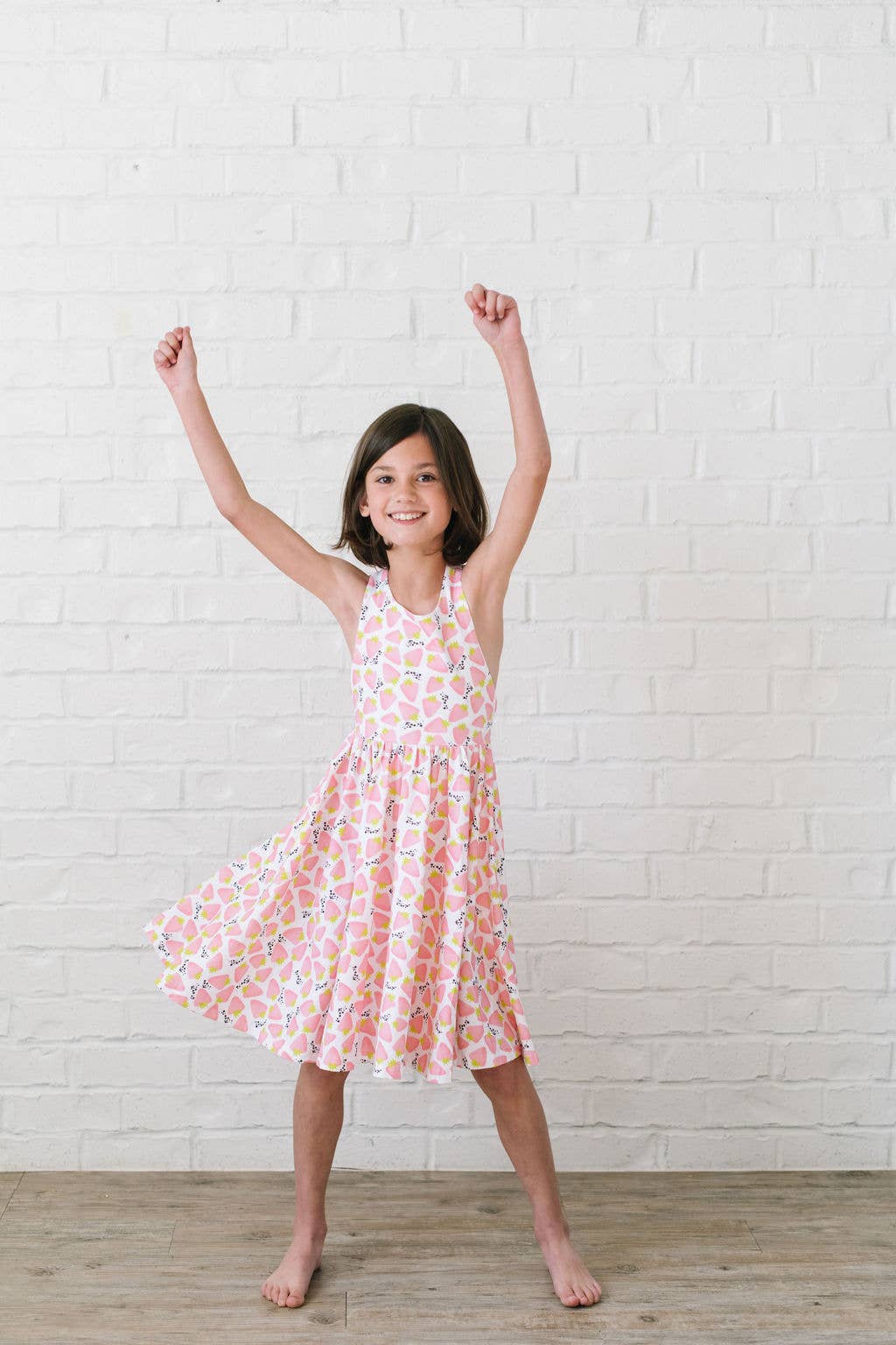 Sofia Dress in Pink Berry | Pocket Twirl Dress