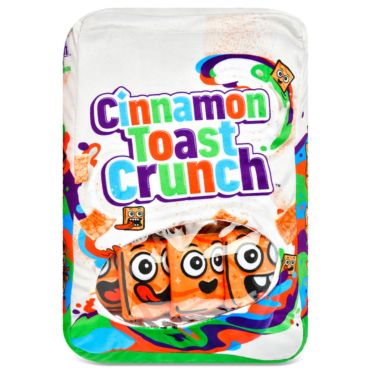 IScream Cinnamon Toast Crunch Packaging Plush