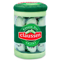 Iscream Claussen Pickles Packaging Plush 10"