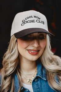 Cool Mom Social Club Retro Two-Toned Hat For Mother's Day