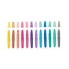 Rainbow Sparkle Metallic Watercolor Gel Crayons - Set of 12