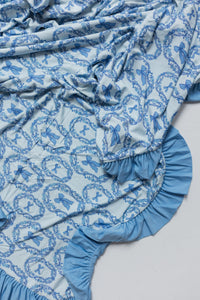 In My Jammers Julia Bow Ruffle Blanket
