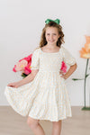 Mila & Rose Marvelous Marigolds Smocked Ruffle Dress