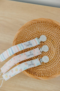Copper Pearl Binky Clips |Cheery