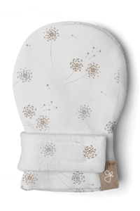 Stay On 3-Pack Baby Mitts - Pewter + Dandelion + High Prairie: 0-3M