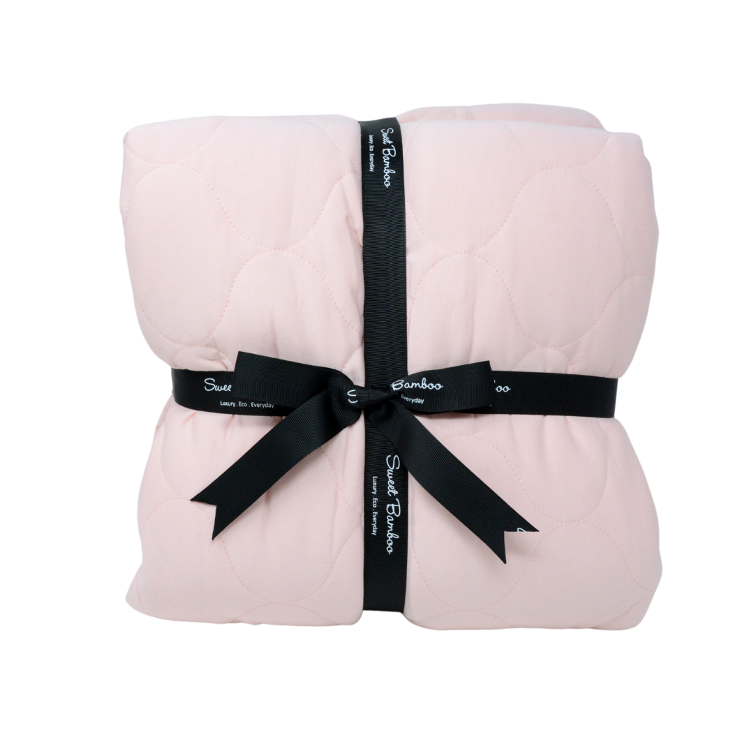 Quilted Blanket - Perfect Pink