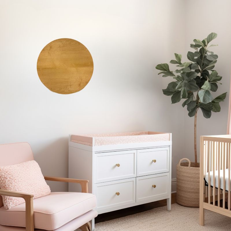 Sugar + Maple Round Base | Golden Pecan