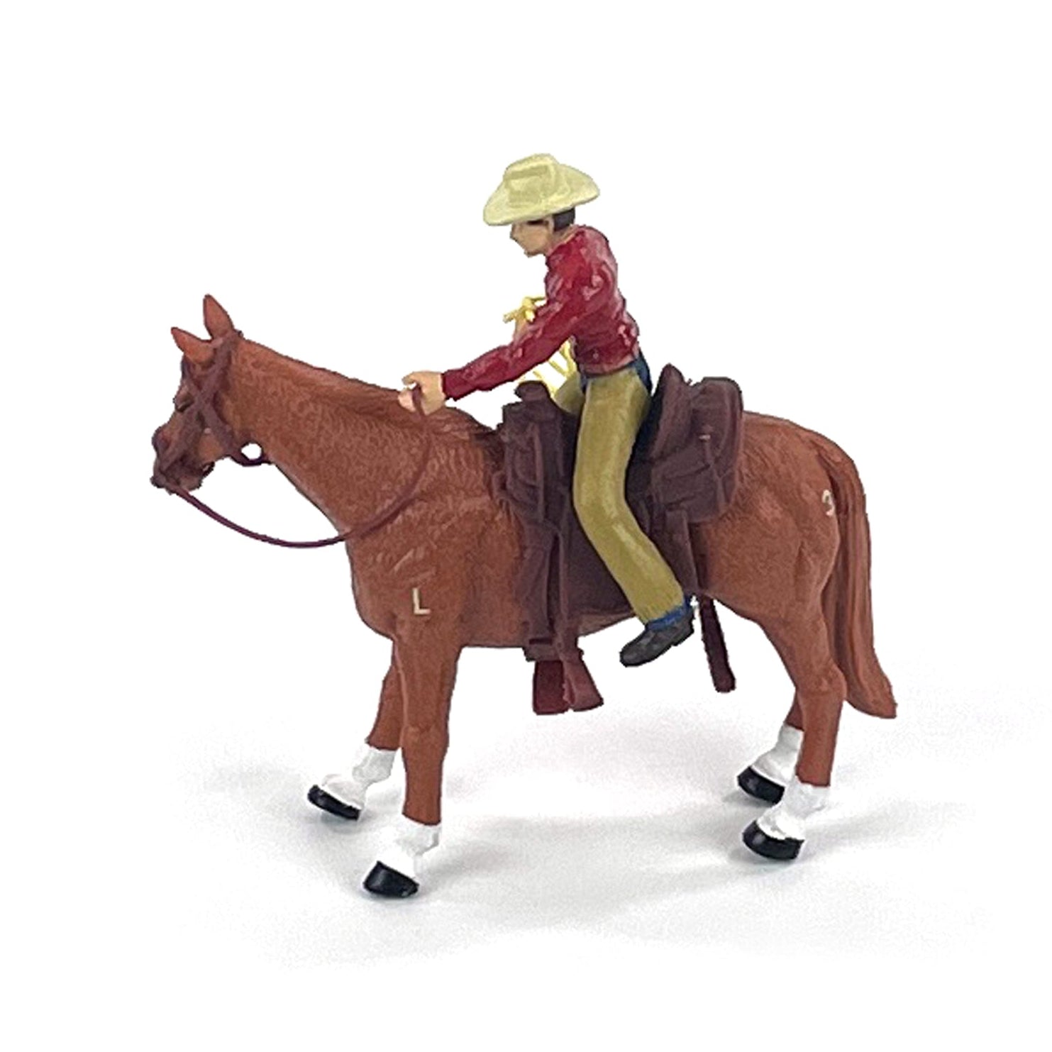 Big Country Four Sixes Ranch Cowboy & Quarter Horse