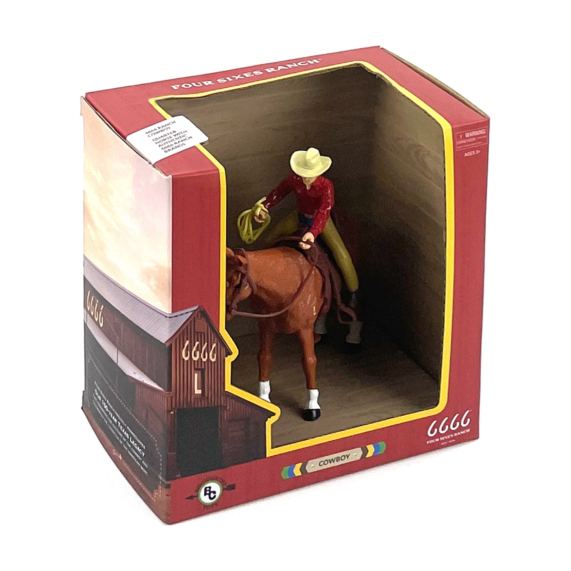 Big Country Four Sixes Ranch Cowboy & Quarter Horse