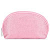 Iscream Pink Rhinestone Oval Cosmetic Bag