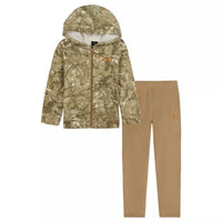 Ua Aop Fz Fleece Set Field Khaki - Baby Biz