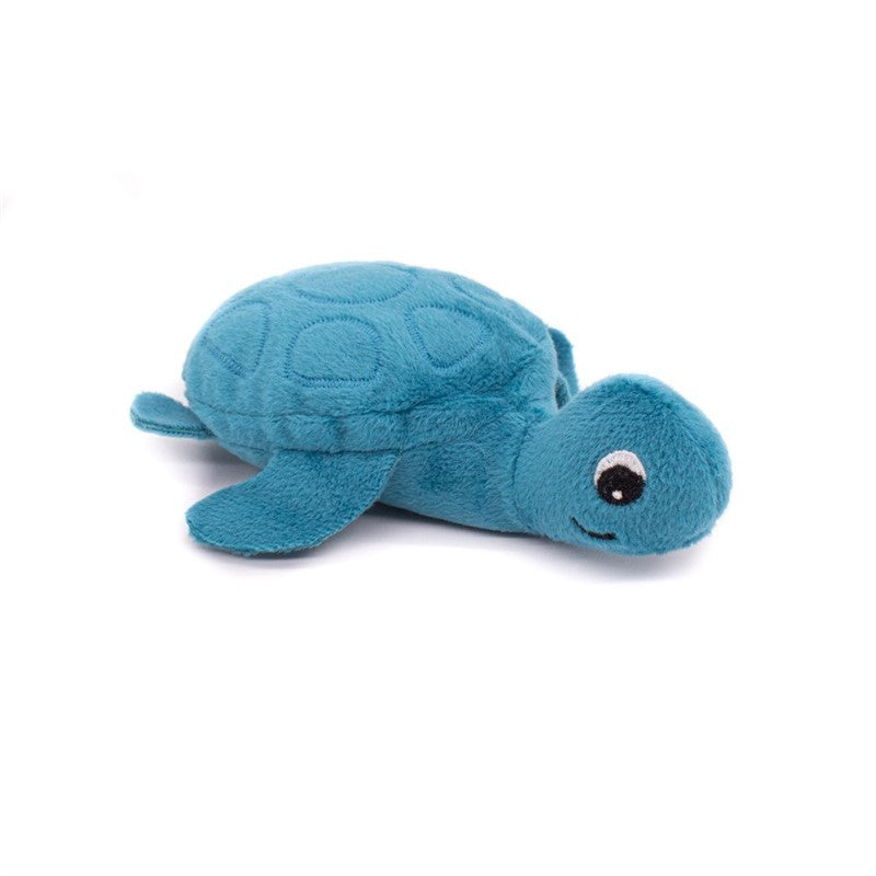 Les Ptipotos Sauvenou Turtle Plush Toy Mother And Her Blue Baby