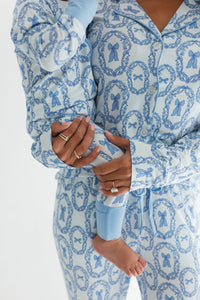 In My Jammers Julia Bow Zipper Romper