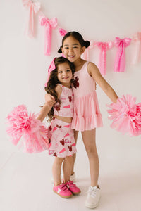Tulle Athletic Dress in Game Day