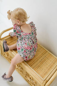 Leah Romper in Meadow Bloom