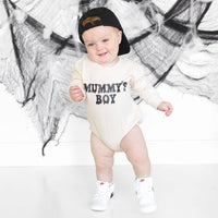 Mummy's Boy Halloween Long Sleeve Romper