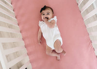 Premium Knit Fitted Crib Sheet - Darling