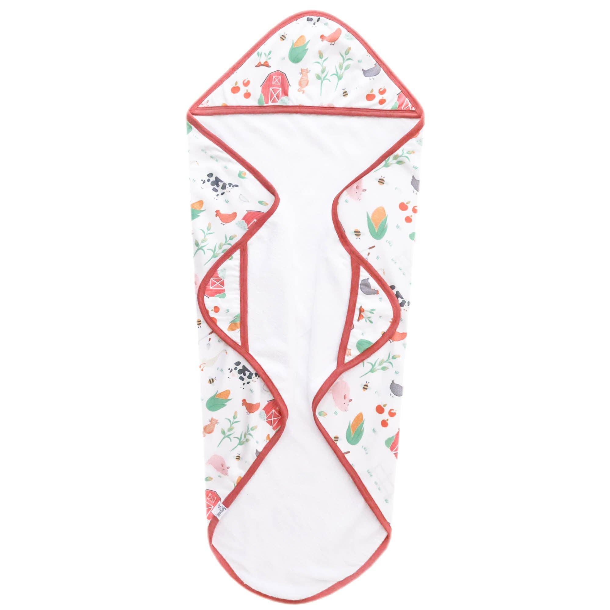 Premium Baby Knit Hooded Towel - Farmstead