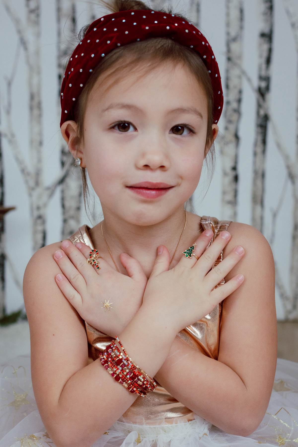 Great Pretenders Boutique Ruby Red Bracelet Set, 3pcs - Baby Biz