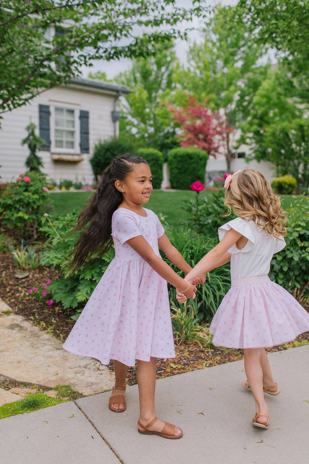 Classic Twirl Dress in Peach of My Heart