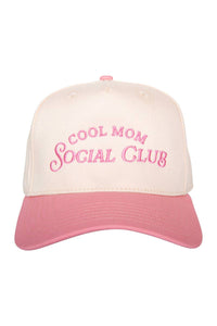 Cool Mom Social Club Retro Two-Toned Hat For Mother's Day