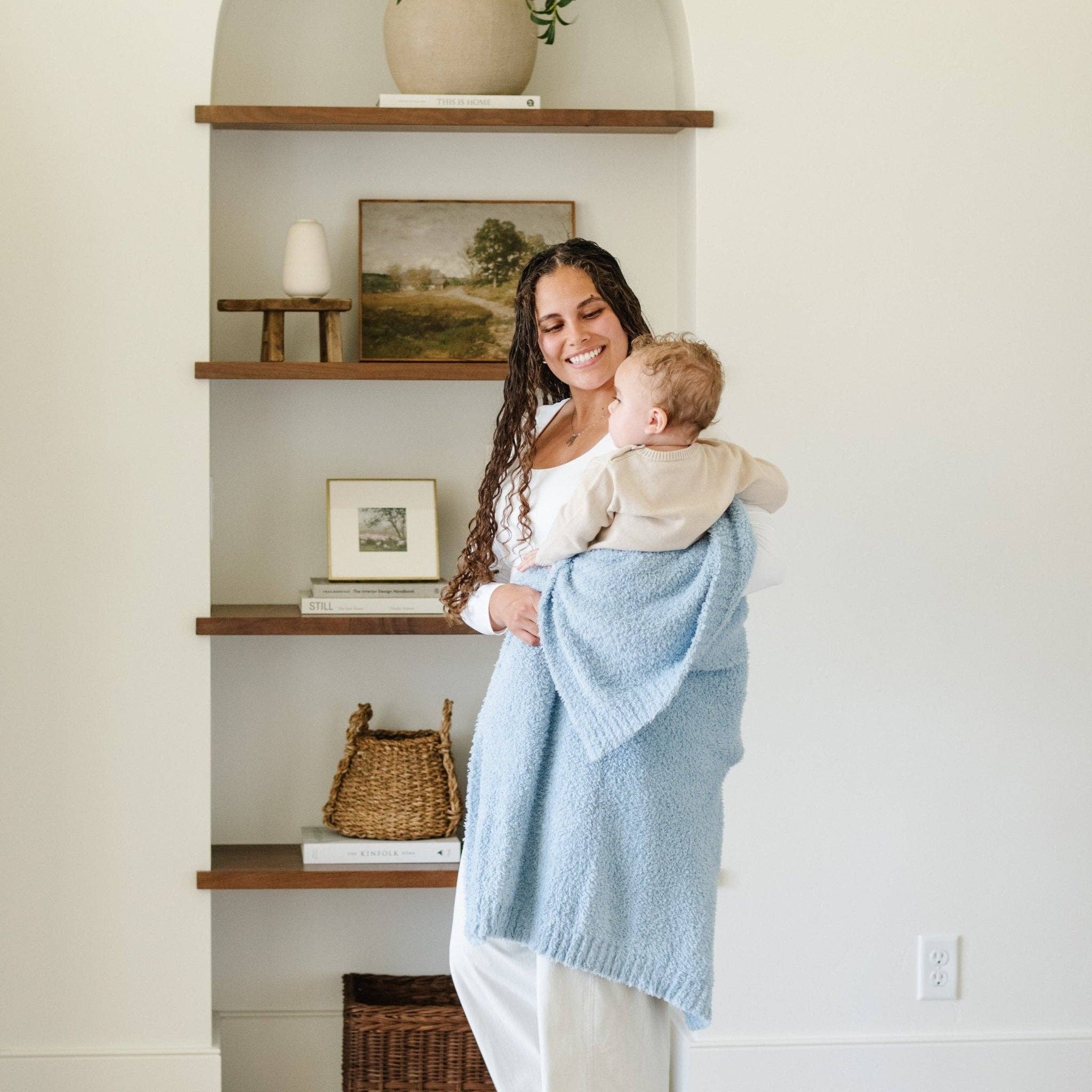 BAMBONI® RECEIVING BLANKETS: Surf