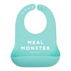 Meal Monster Wonder Bib: Blue