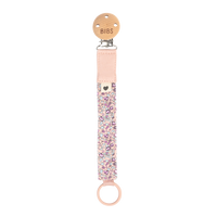 BIBS x LIBERTY Pacifier Clip | Eloise Blush