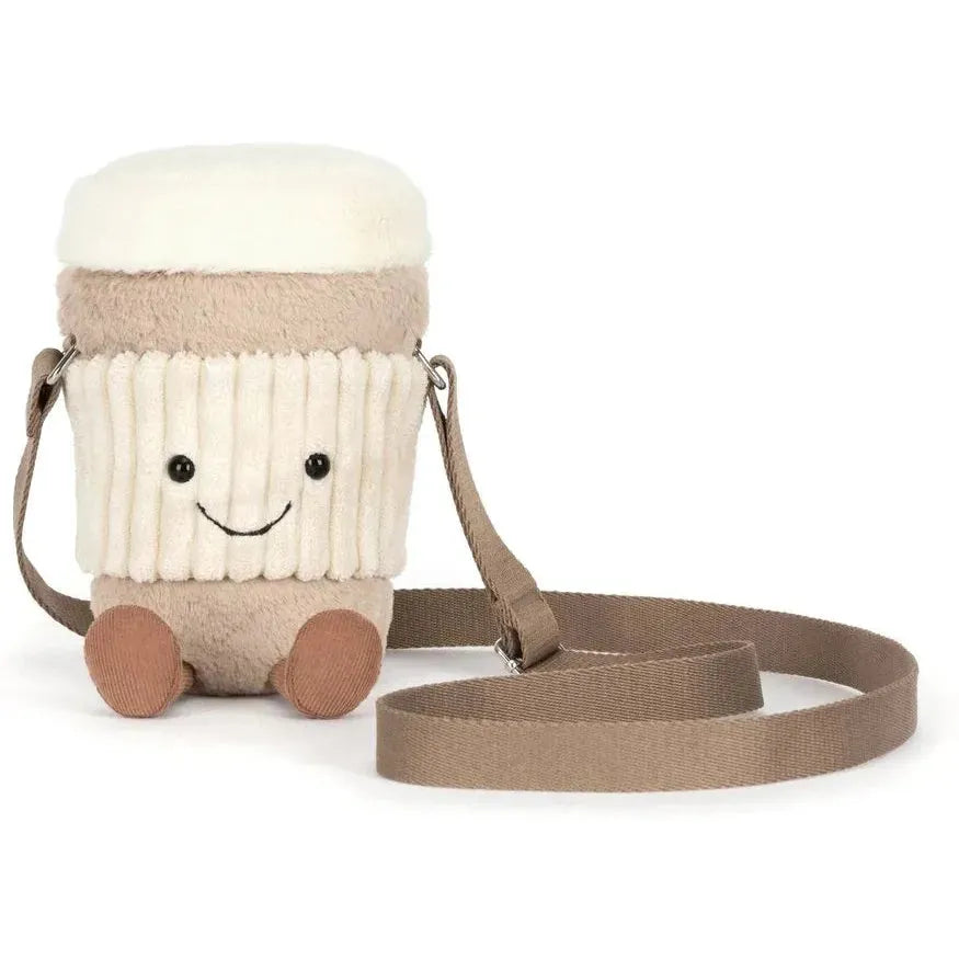 Jellycat Amuseables Perkle Coffee Shoulder Bag