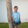 Burlebo Youth Polo | Texas Light Blue