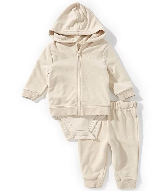 UA 3Pc Hoodie Set | Sandstorm - Baby Biz