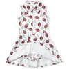 Swoon Active White Football Collar Tennis Dress
