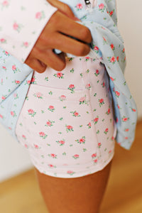 Swoon Active Fancy Floral Tennis Skirt