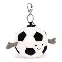 Jellycat Amuseables Sports Soccer Bag Charm