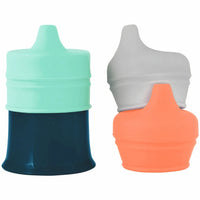 Boon Snug Spout Universal Silicone Sippy Lids and Cup