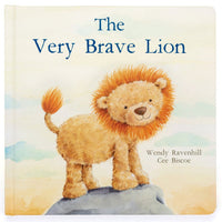Jellycat The Very Brave Lion Book