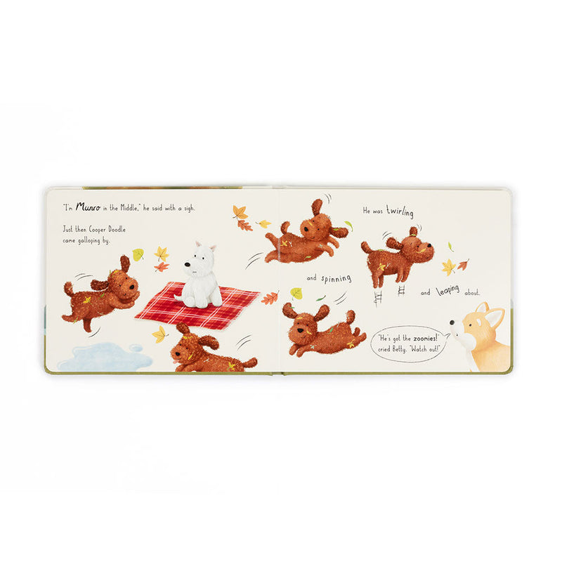 Jellycat Munro in the Middle Book