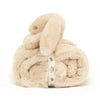 Jellycat Bashful Luxe Bunny Blankie Beige